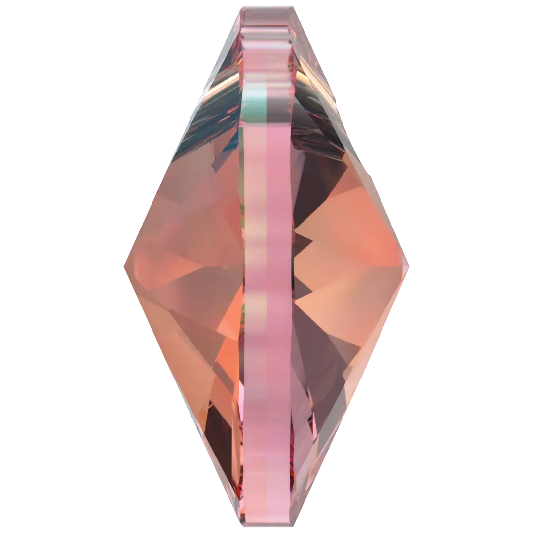 Serinity Pendants Round Cut (6428) Light Rose Shimmer - Bluestreak Crystals