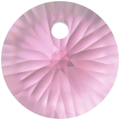 Serinity Pendants Round Cut (6428) Rose - Bluestreak Crystals