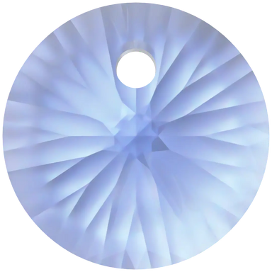 Serinity Pendants Round Cut (6428) Sapphire - Bluestreak Crystals