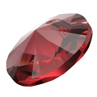 Serinity Pendants Round Cut (6428) Scarlet - Bluestreak Crystals