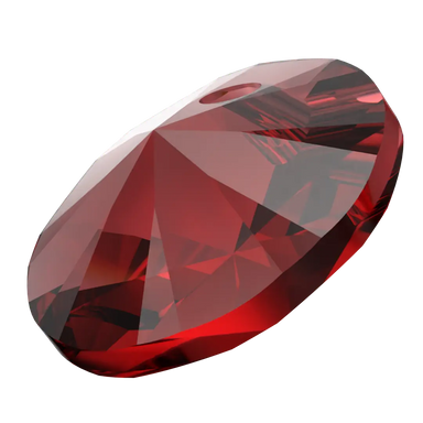 Serinity Pendants Round Cut (6428) Siam - Bluestreak Crystals