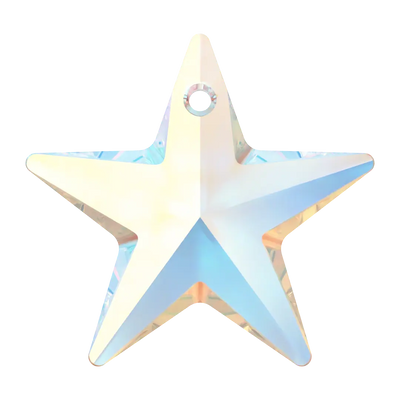 Serinity Pendants Star (6714) Crystal AB - Bluestreak Crystals