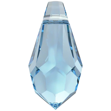 Serinity Pendants Teardrop (6000) Aquamarine - Bluestreak Crystals
