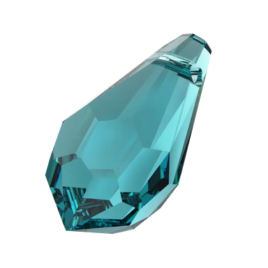 Serinity Pendants Teardrop (6000) Blue Zircon - Bluestreak Crystals