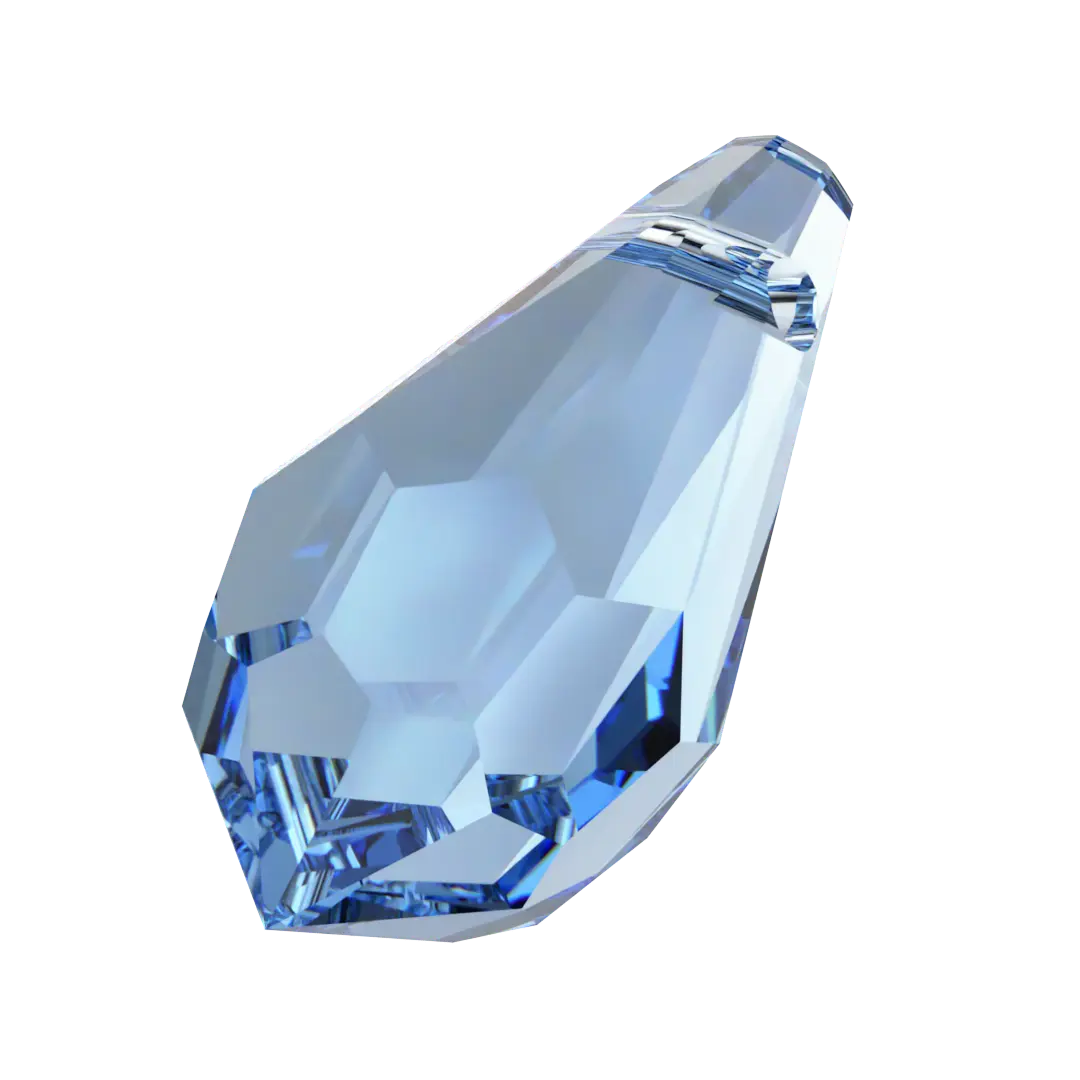 Serinity Pendants Teardrop (6000) Cool Blue - Bluestreak Crystals