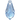Swarovski Pendants Teardrop (6000) Recreated Ice Blue - Bluestreak Crystals