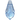 Swarovski Pendants Teardrop (6000) Recreated Ice Blue - Bluestreak Crystals
