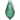 Serinity Pendants Teardrop (6000) Emerald - Bluestreak Crystals