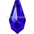 Serinity Pendants Teardrop (6000) Majestic Blue-Serinity Pendants-11mm - Pack of 10-Bluestreak Crystals