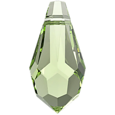 Serinity Pendants Teardrop (6000) Peridot - Bluestreak Crystals