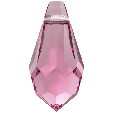 Serinity Pendants Teardrop (6000) Rose - Bluestreak Crystals