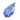 Serinity Pendants Teardrop (6000) Sapphire - Bluestreak Crystals