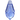 Serinity Pendants Teardrop (6000) Sapphire - Bluestreak Crystals