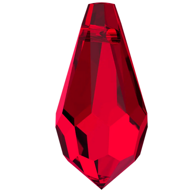 Serinity Pendants Teardrop (6000) Scarlet - Bluestreak Crystals