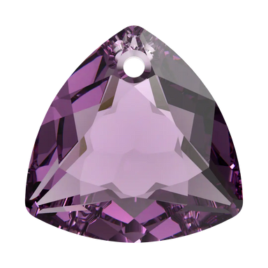 Swarovski Pendants Trilliant Cut (6434) Amethyst - Bluestreak Crystals