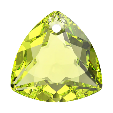 Serinity Pendants Trilliant Cut (6434) Citrus Green - Bluestreak Crystals