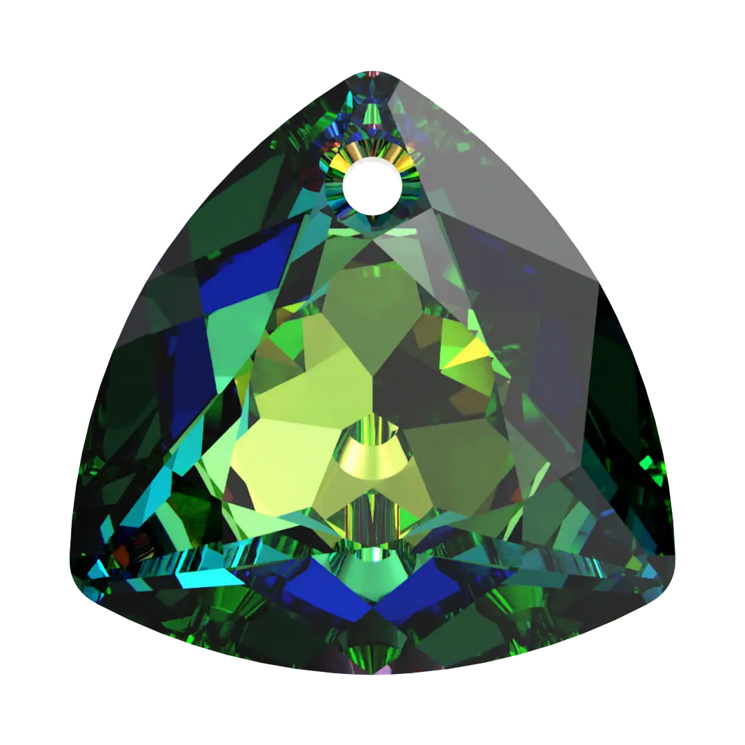 Serinity Pendants Trilliant Cut (6434) Crystal Vitrail Medium P - Bluestreak Crystals