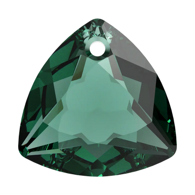 Swarovski Pendants Trilliant Cut (6434) Emerald - Bluestreak Crystals