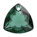 Swarovski Pendants Trilliant Cut (6434) Emerald - Bluestreak Crystals