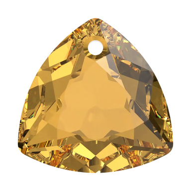 Serinity Pendants Trilliant Cut (6434) Golden Topaz - Bluestreak Crystals