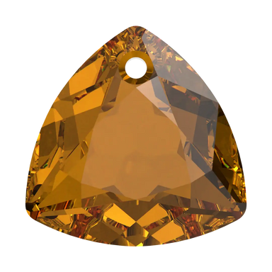 Serinity Pendants Trilliant Cut (6434) Light Amber - Bluestreak Crystals
