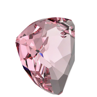 Serinity Pendants Trilliant Cut (6434) Light Rose - Bluestreak Crystals