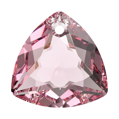 Serinity Pendants Trilliant Cut (6434) Light Rose - Bluestreak Crystals