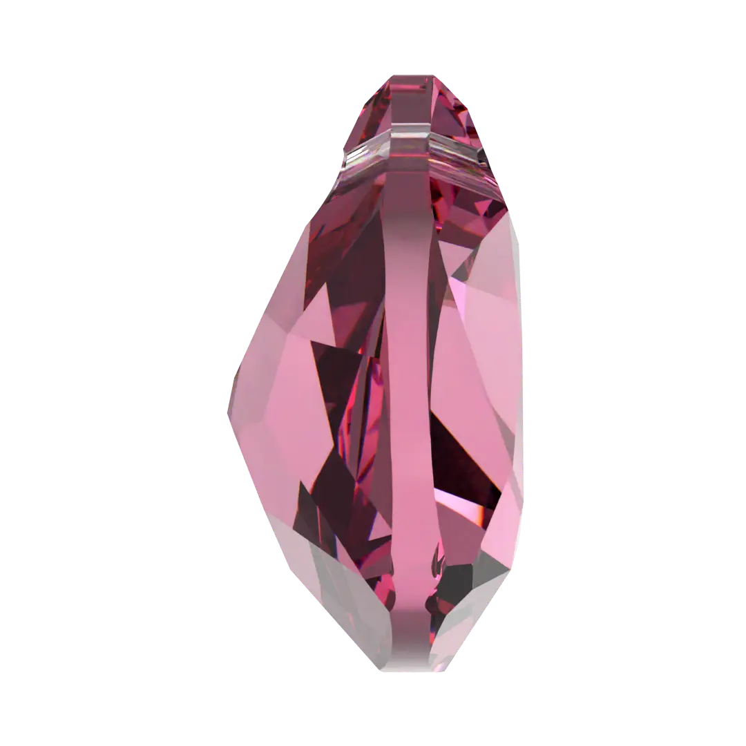 Serinity Pendants Trilliant Cut (6434) Rose - Bluestreak Crystals