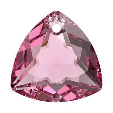 Serinity Pendants Trilliant Cut (6434) Rose - Bluestreak Crystals