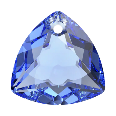 Serinity Pendants Trilliant Cut (6434) Sapphire - Bluestreak Crystals