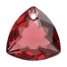 Serinity Pendants Trilliant Cut (6434) Scarlet - Bluestreak Crystals