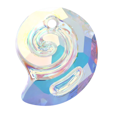 Serinity Pendants Twist Shell (6731) Crystal AB - Bluestreak Crystals