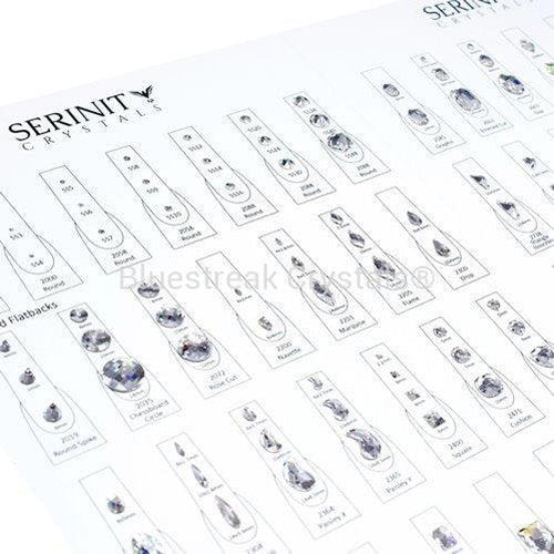 Serinity Rhinestones | Nail Art Chart