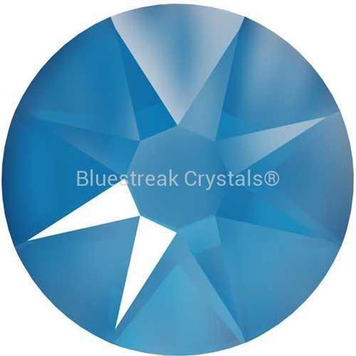 Serinity Rhinestones Non Hotfix (2000, 2058 & 2088) Crystal Electric Blue-Serinity Flatback Rhinestones Crystals (Non Hotfix)-SS12 (3.1mm) - Pack of 50-Bluestreak Crystals
