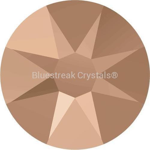 Serinity Rhinestones Non Hotfix (2000, 2058 & 2088) Crystal Rose Gold-Serinity Flatback Rhinestones Crystals (Non Hotfix)-SS3 (1.4mm) - Pack of 50-Bluestreak Crystals