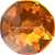 Serinity Rhinestones Non Hotfix (2000, 2058 & 2088) Light Amber-Serinity Flatback Rhinestones Crystals (Non Hotfix)-SS3 (1.4mm) - Pack of 50-Bluestreak Crystals