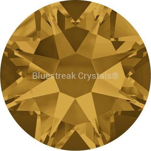 Serinity Rhinestones Non Hotfix (2000, 2058 & 2088) Topaz-Serinity Flatback Rhinestones Crystals (Non Hotfix)-SS5 (1.8mm) - Pack of 50-Bluestreak Crystals