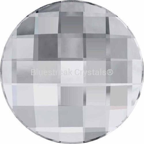 Serinity Rhinestones Non Hotfix Chessboard Circle (2035) Crystal-Serinity Flatback Rhinestones Crystals (Non Hotfix)-6mm - Pack of 10-Bluestreak Crystals