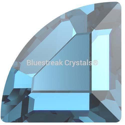 Serinity Rhinestones Non Hotfix Connector (2715) Aquamarine-Serinity Flatback Rhinestones Crystals (Non Hotfix)-3mm - Pack of 12-Bluestreak Crystals