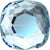 Serinity Rhinestones Non Hotfix Cushion (2471) Aquamarine-Serinity Flatback Rhinestones Crystals (Non Hotfix)-5mm - Pack of 10-Bluestreak Crystals