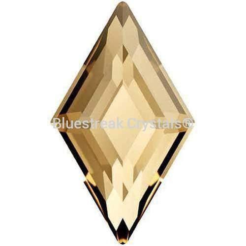 Serinity Rhinestones Non Hotfix Diamond (2773) Crystal Golden Shadow-Serinity Flatback Rhinestones Crystals (Non Hotfix)-5x3mm - Pack of 8-Bluestreak Crystals
