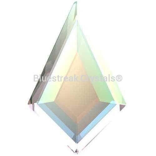Serinity Rhinestones Non Hotfix Kite (2771) Crystal AB-Serinity Flatback Rhinestones Crystals (Non Hotfix)-6.4x4.2mm - Pack of 6-Bluestreak Crystals