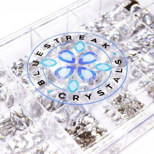Serinity Rhinestones Non Hotfix Mega Mix Crystal-Serinity Flatback Rhinestones Crystals (Non Hotfix)-Bluestreak Crystals