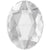 Serinity Rhinestones Non Hotfix Oval (2603) Crystal-Serinity Flatback Rhinestones Crystals (Non Hotfix)-4x3mm - Pack of 10-Bluestreak Crystals