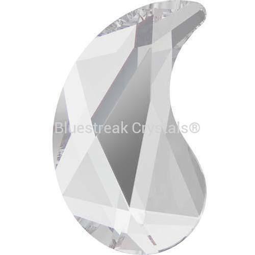 Serinity Rhinestones Non Hotfix Paisley X (2364) Crystal-Serinity Flatback Rhinestones Crystals (Non Hotfix)-6x3.7mm - Pack of 6-Bluestreak Crystals