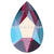 Serinity Rhinestones Non Hotfix Pear (2303) Fuchsia Shimmer-Serinity Flatback Rhinestones Crystals (Non Hotfix)-14x9mm - Pack of 4-Bluestreak Crystals