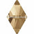 Serinity Rhinestones Non Hotfix Rhombus (2709) Crystal Golden Shadow-Serinity Flatback Rhinestones Crystals (Non Hotfix)-10x6mm - Pack of 4-Bluestreak Crystals