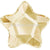 Serinity Rhinestones Non Hotfix Star Flower (2754) Crystal Golden Shadow-Serinity Flatback Rhinestones Crystals (Non Hotfix)-4mm - Pack of 10-Bluestreak Crystals