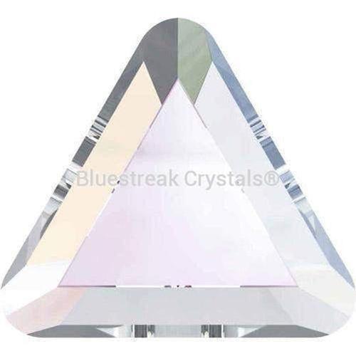 Serinity Rhinestones Non Hotfix Triangle (2711) Crystal AB-Serinity Flatback Rhinestones Crystals (Non Hotfix)-3.3mm - Pack of 10-Bluestreak Crystals