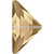Serinity Rhinestones Non Hotfix Triangle Right Angle (2740) Crystal Golden Shadow-Serinity Flatback Rhinestones Crystals (Non Hotfix)-8.3x8.3mm - Pack of 4-Bluestreak Crystals